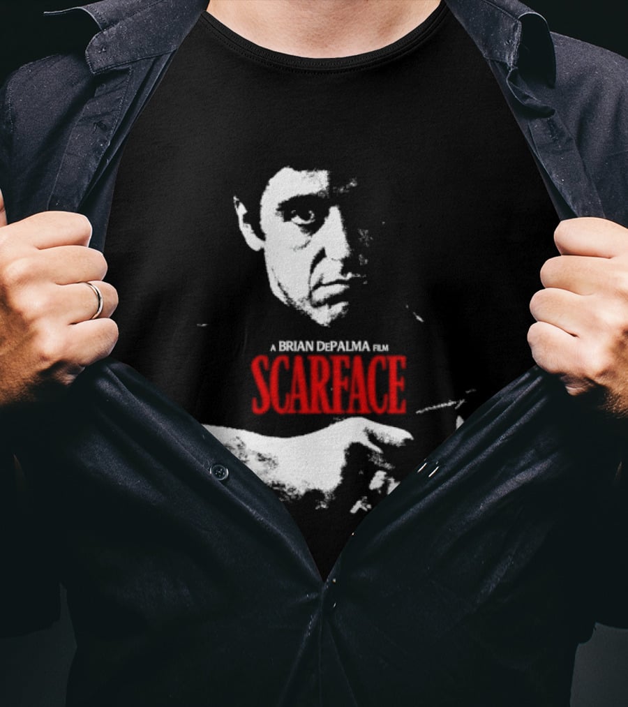 Al Pacino Scarface A Brian DePalma Film T-Shirt