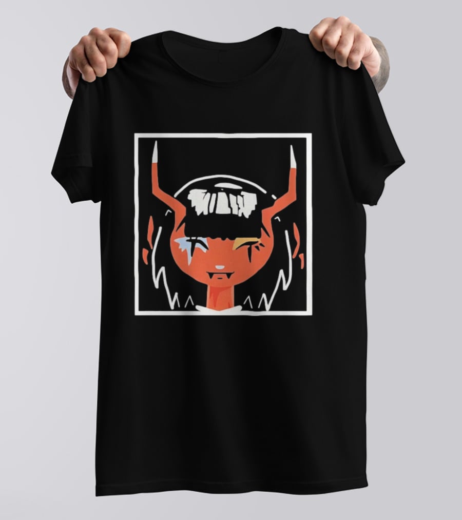 Anime Demon Girl Horned T-Shirt