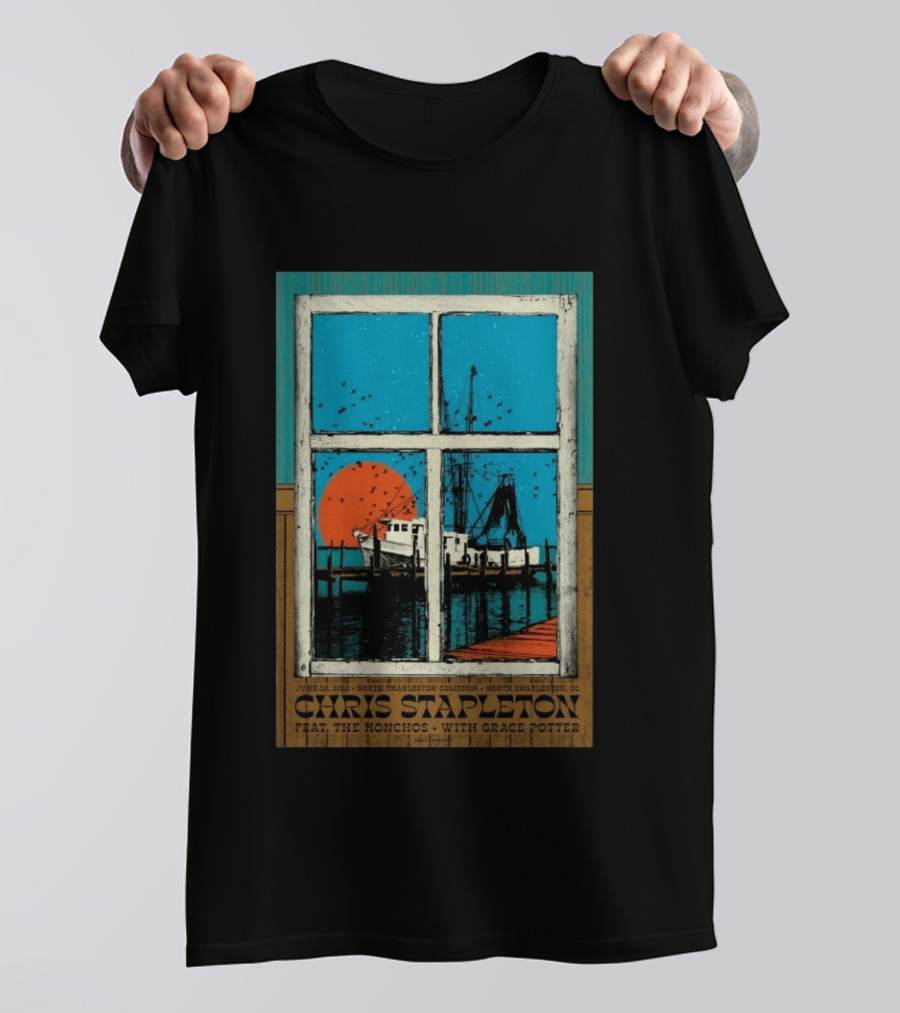Chris Stapleton June 26 2026 North Charleston SC T-Shirt