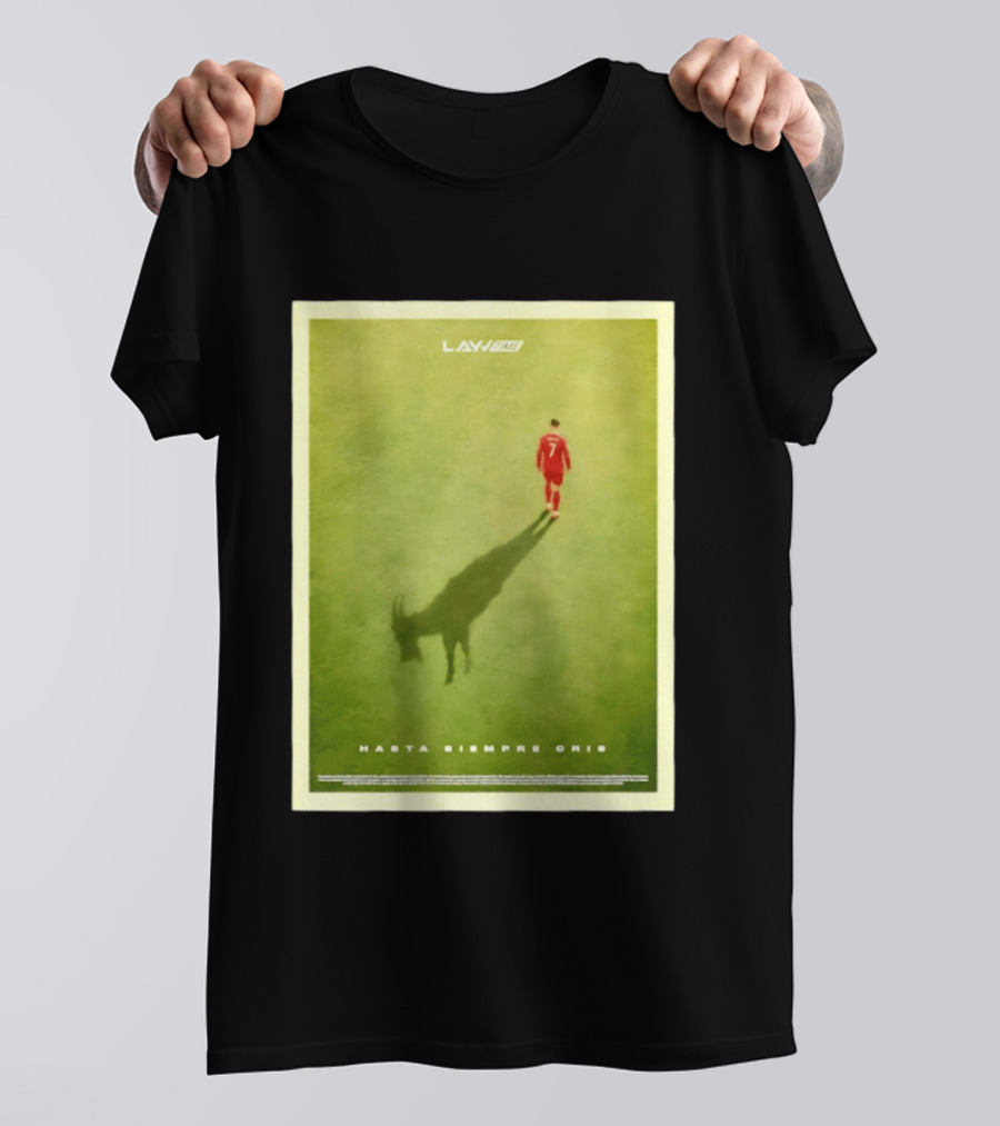 Cristiano Ronaldo Portugal Goat Hasta Siempre Cris T-Shirt