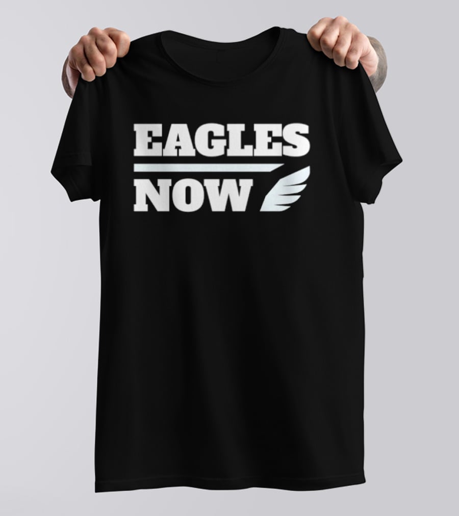 Eagles Now Philadelphia Eagles Football T-Shirt