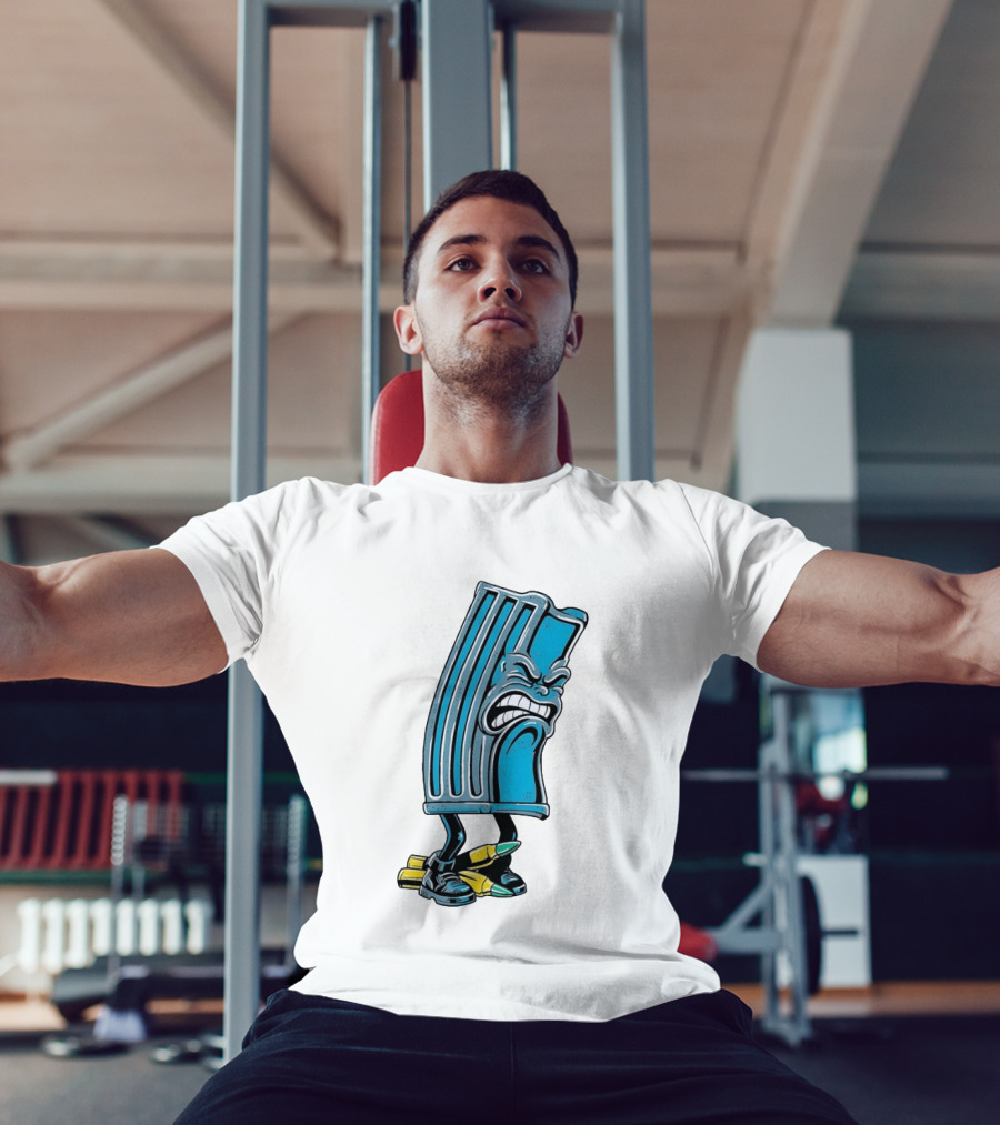 Angry Rifle Magazine With Walking Bullets T-Shirt