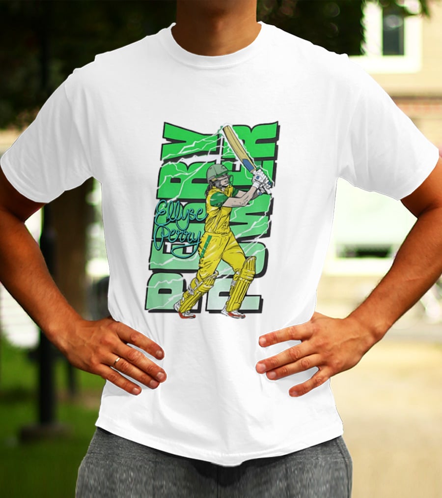 Ellyse Perry Australian Power Cricket Player Australia T-Shirt