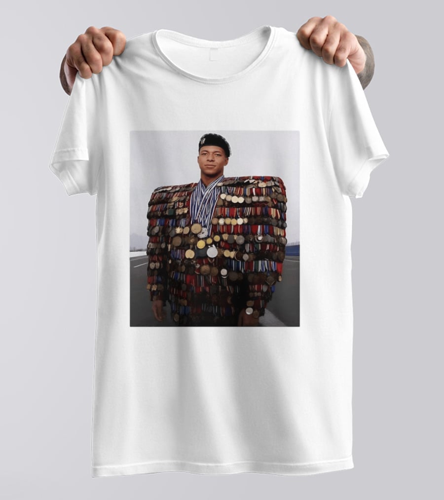 Kylian Mbappe Meme Medal Jacket Dictator T-Shirt