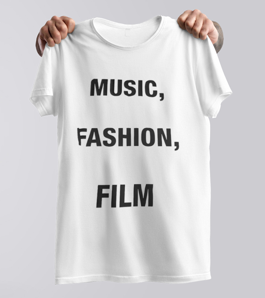 Music Fashion Film T-Shirt