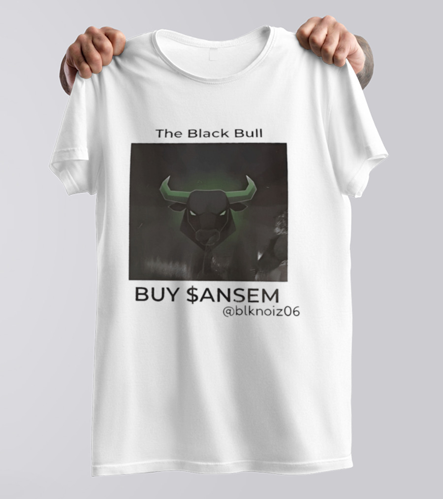 The Black Bull Buy $ANSEM Blknoiz06 Crypto T-Shirt