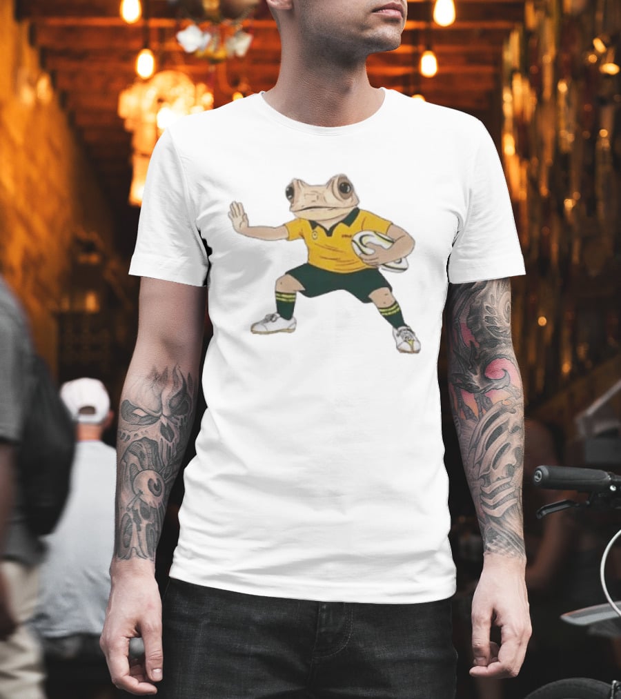 Bad Bunny Sapo Concho World Tour Rugby Frog Sporting T-Shirt