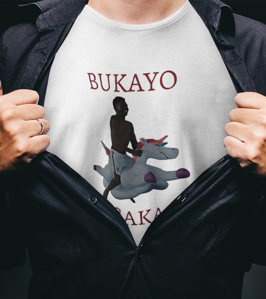 Bukayo Saka Riding Unicorn Arsenal Football T-Shirt