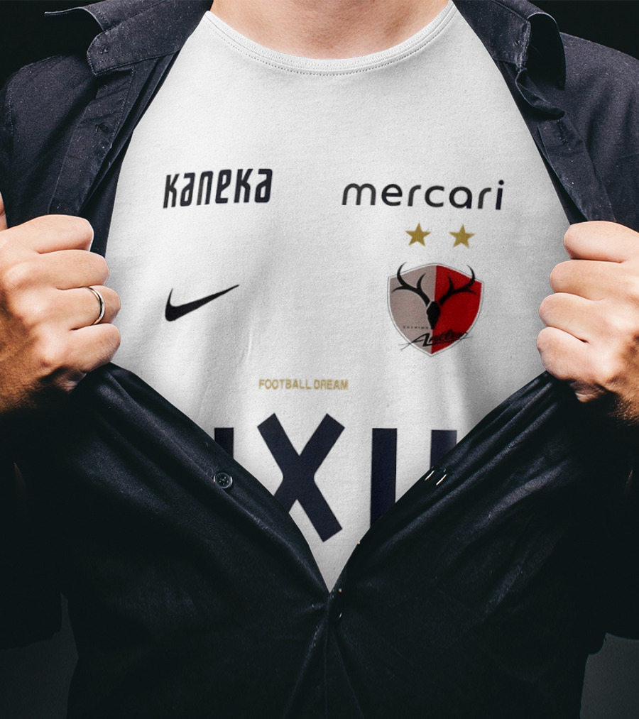 Kashima Antlers Kaneka Mercari LIXIL Nike Football Dream T-Shirt