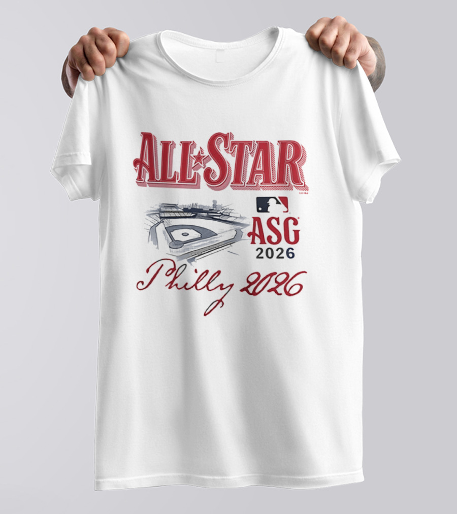 Philly 2026 All Star Game ASG Philadelphia Baseball Stadium T-Shirt