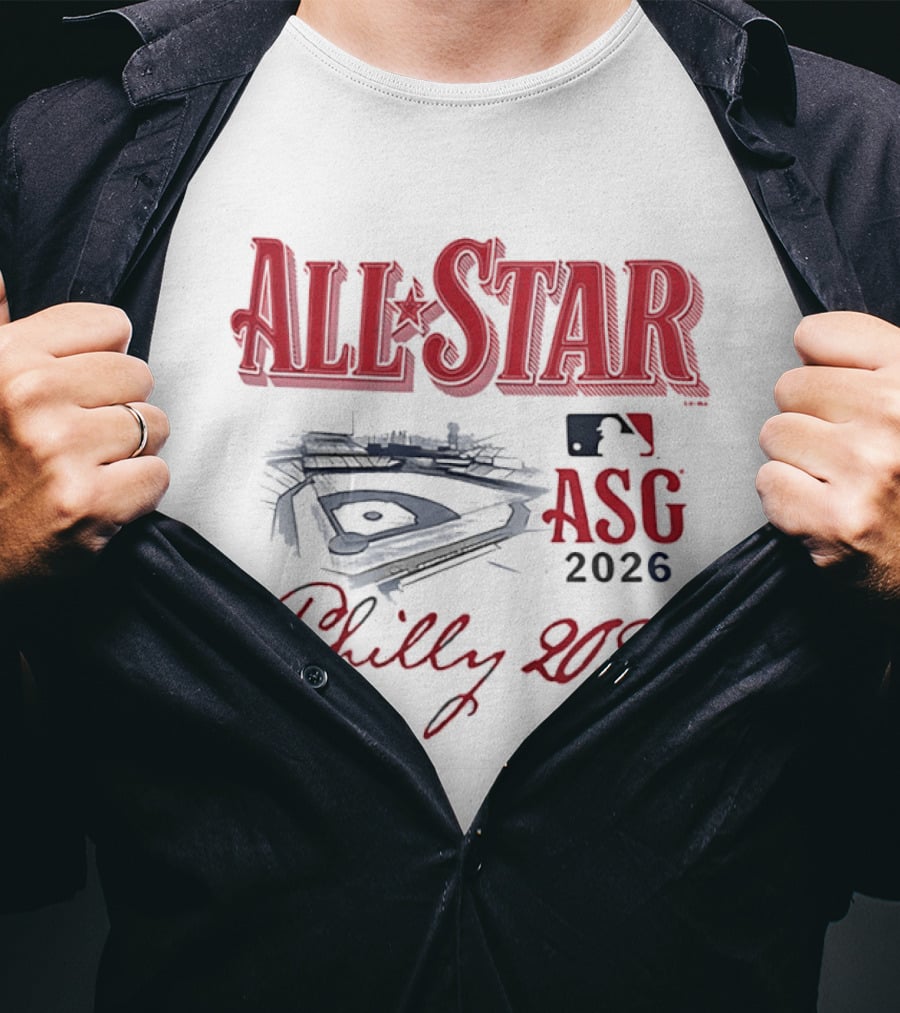 Philly 2026 All Star Game ASG Philadelphia Baseball Stadium T-Shirt