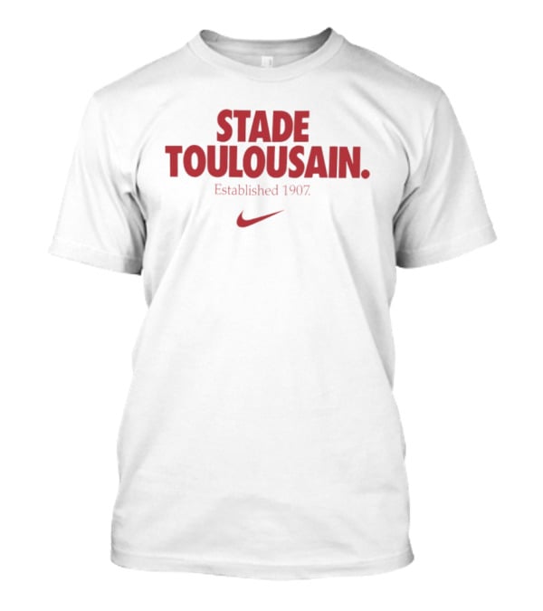 Stade Toulousain Established 1907 Nike Rugby T-Shirt