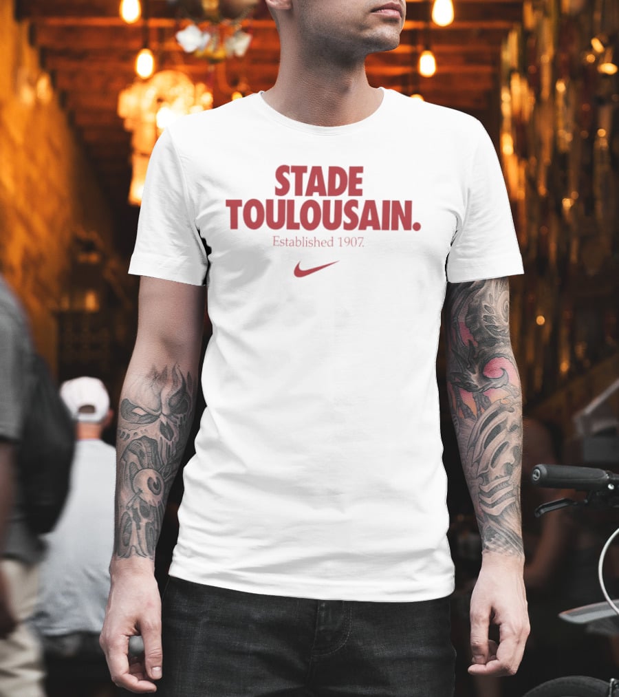 Stade Toulousain Established 1907 Nike Rugby T-Shirt
