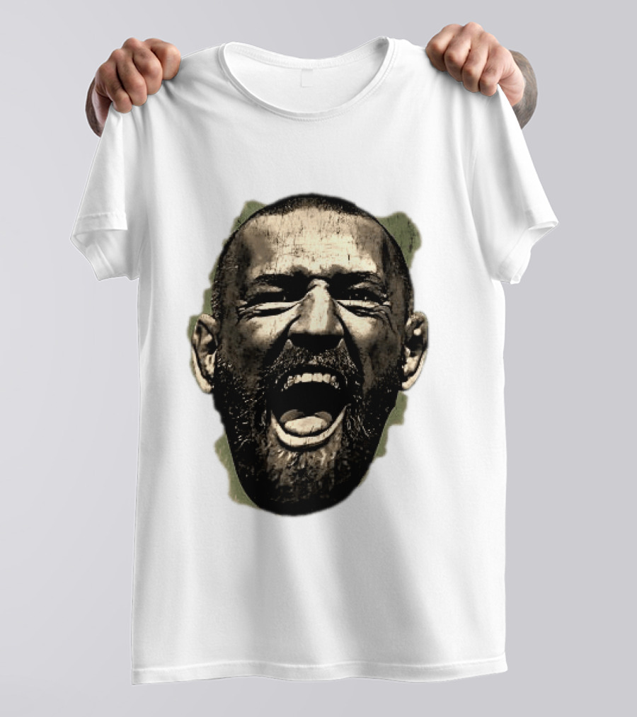 UFC The Notorious Conor McGregor Takeover Swag Head 2 Sided T-Shirt