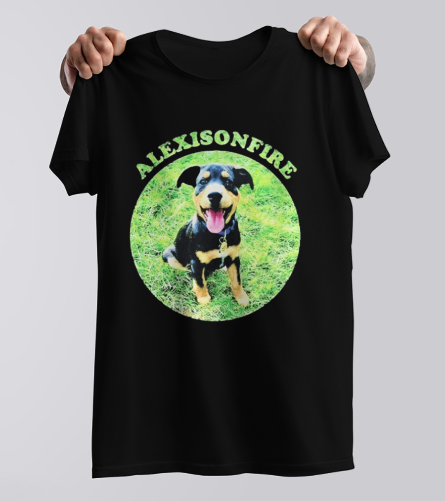 Alexisonfire Pupper Dog On Grass T-Shirt