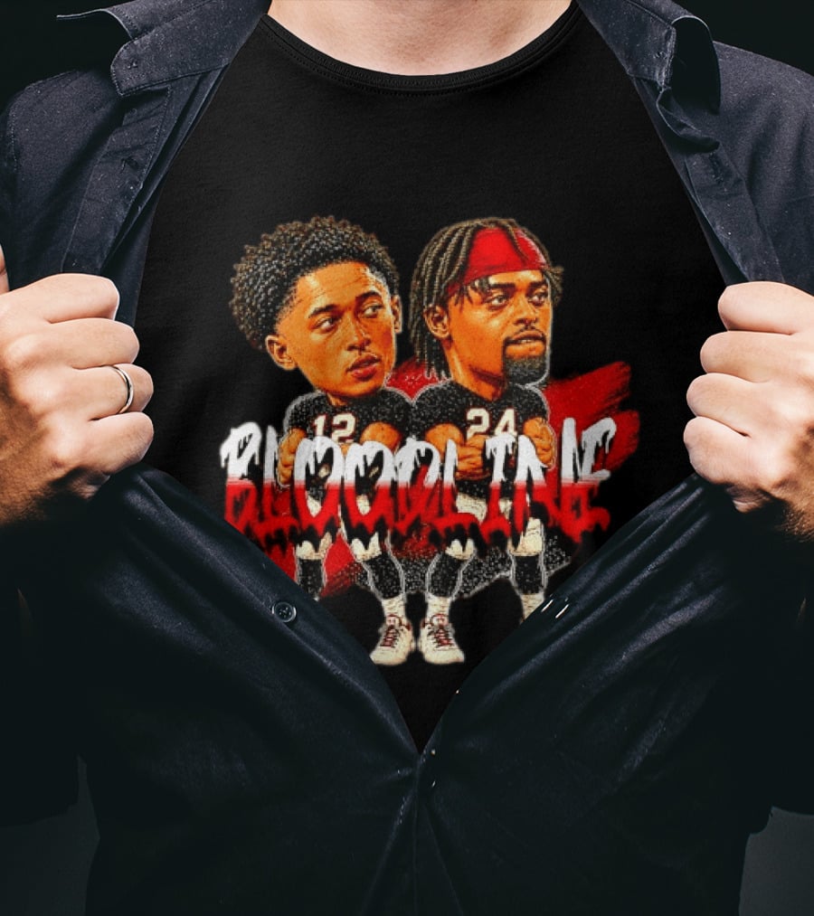 Bijan Robinson Drake London Atlanta Falcons Bloodline Falcons Today T-Shirt