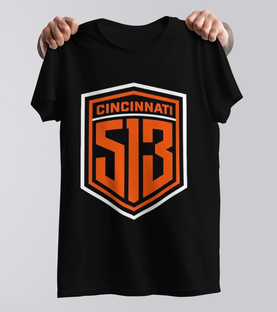 Cincinnati 513 Bold Shield T-Shirt