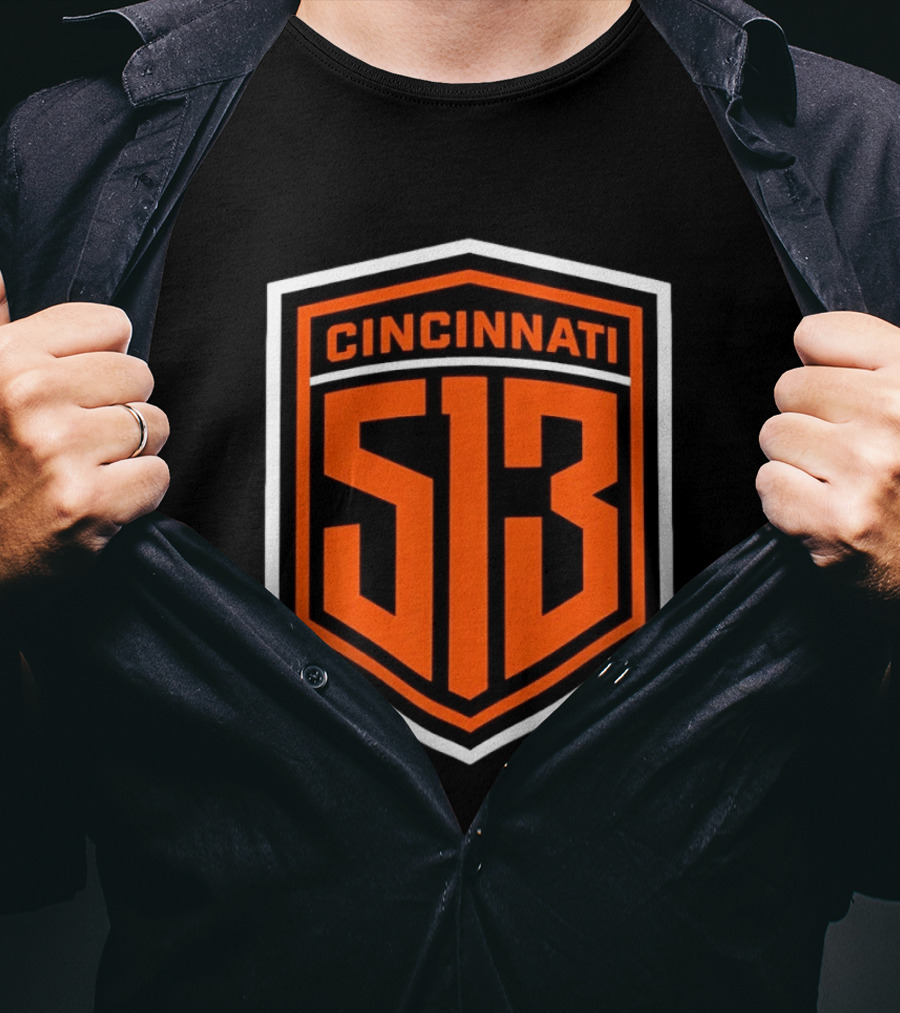Cincinnati 513 Bold Shield T-Shirt