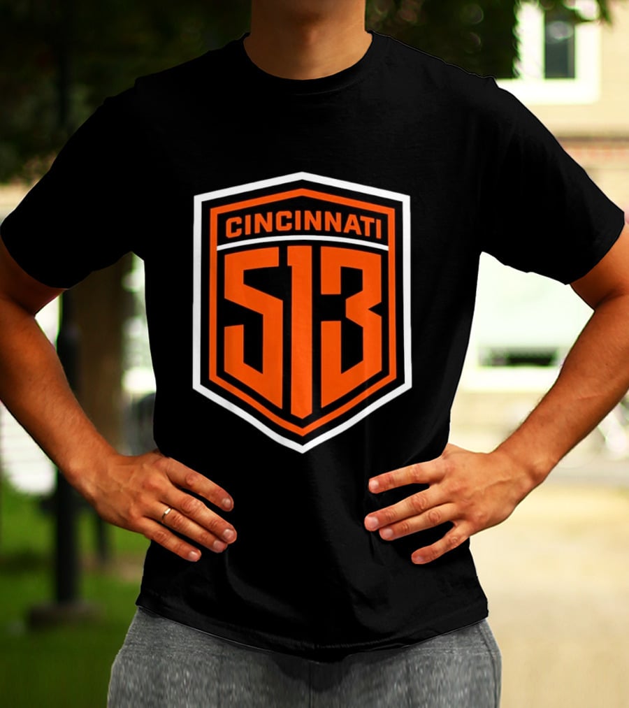 Cincinnati 513 Bold Shield T-Shirt