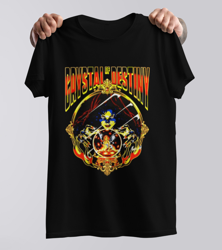 Crystal Destiny Fortune Teller Fairy Fantasy T-Shirt