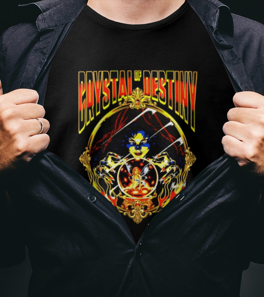 Crystal Destiny Fortune Teller Fairy Fantasy T-Shirt