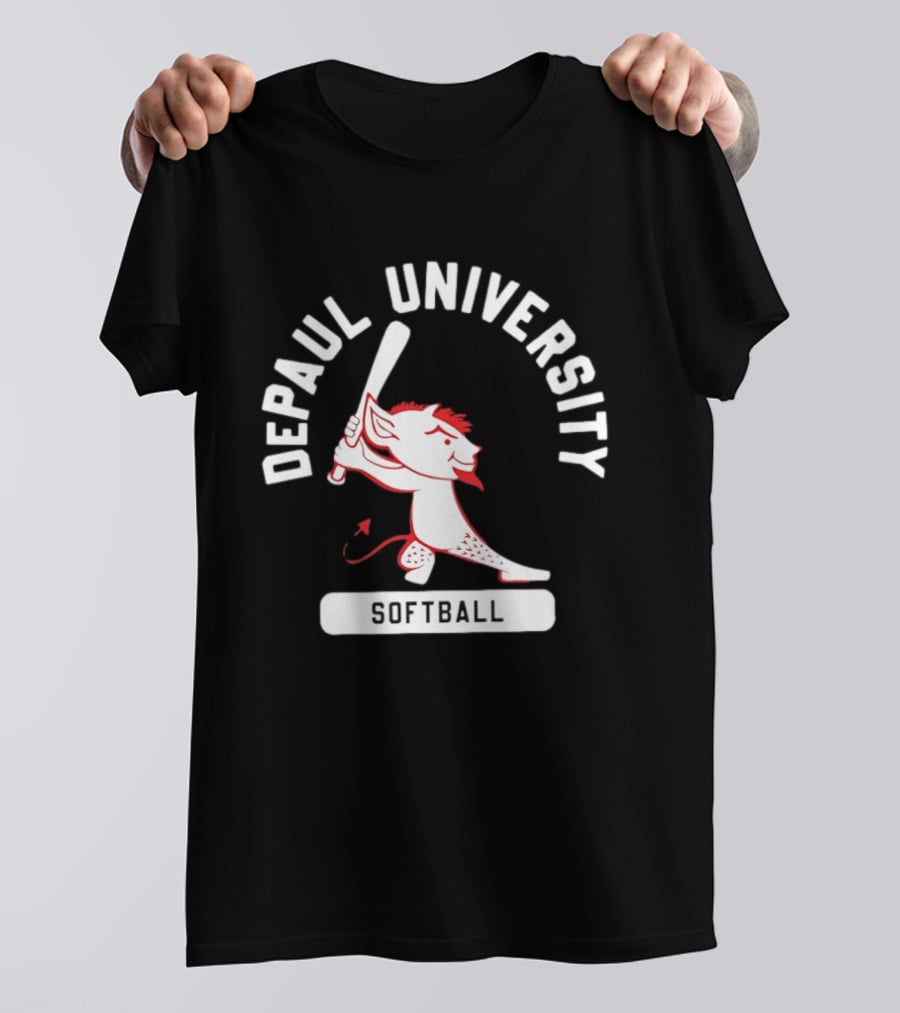 DePaul University Blue Demons Billy Softball T-Shirt