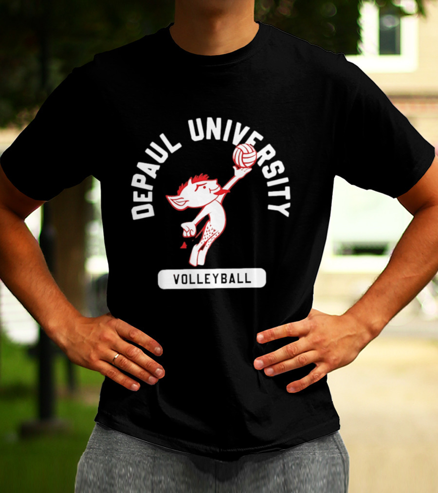 DePaul University Blue Demons Volleyball Billy T-Shirt