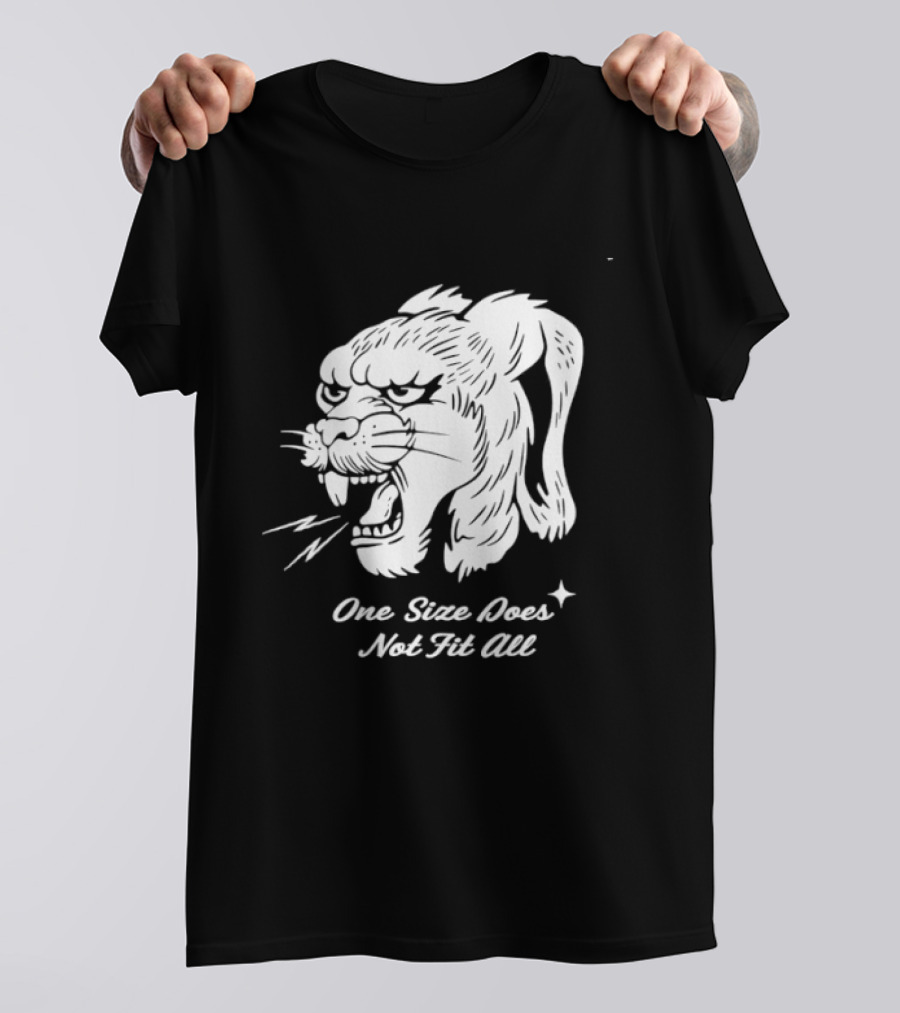 Leopards One Size Does Not Fit All T-Shirt