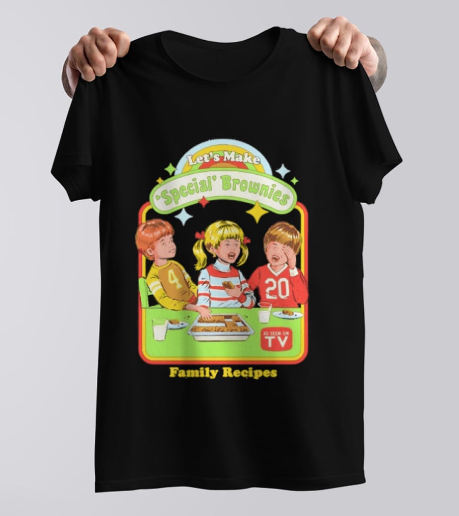Let's Make Special Brownies As Seen On TV Family Recipes T-Shirt