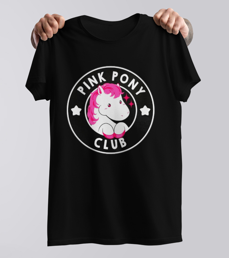 Pink Pony Club Chappell Roan Music Pop Cute Horse Icon Trend T-Shirt