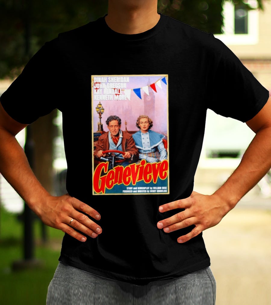 Dinah Sheridan John Gregson Kay Kendall Kenneth More Genevieve Movie T-Shirt