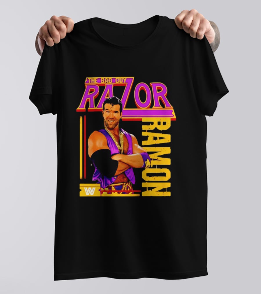 Razor Ramon The Bad Guy WWE Wrestling Superstar T-Shirt