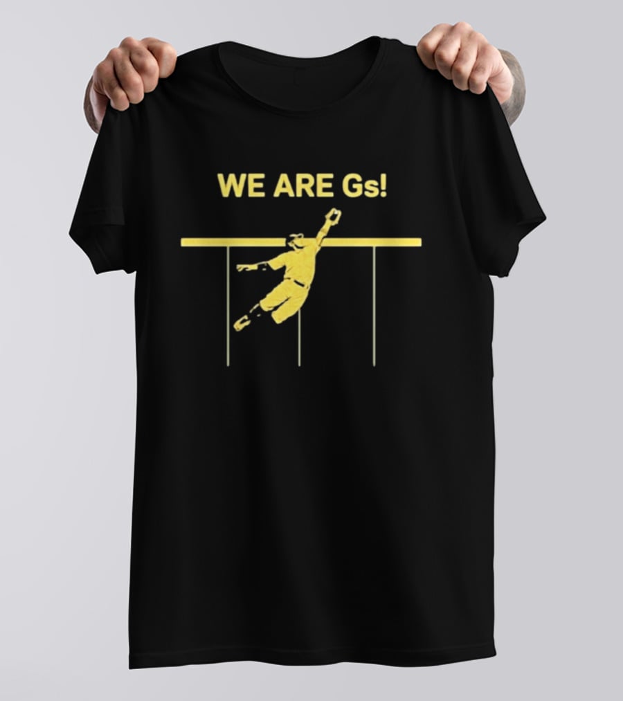 Ryan O'Hearn Pirates We Are Gs Baseball Player Catching Action T-Shirt
