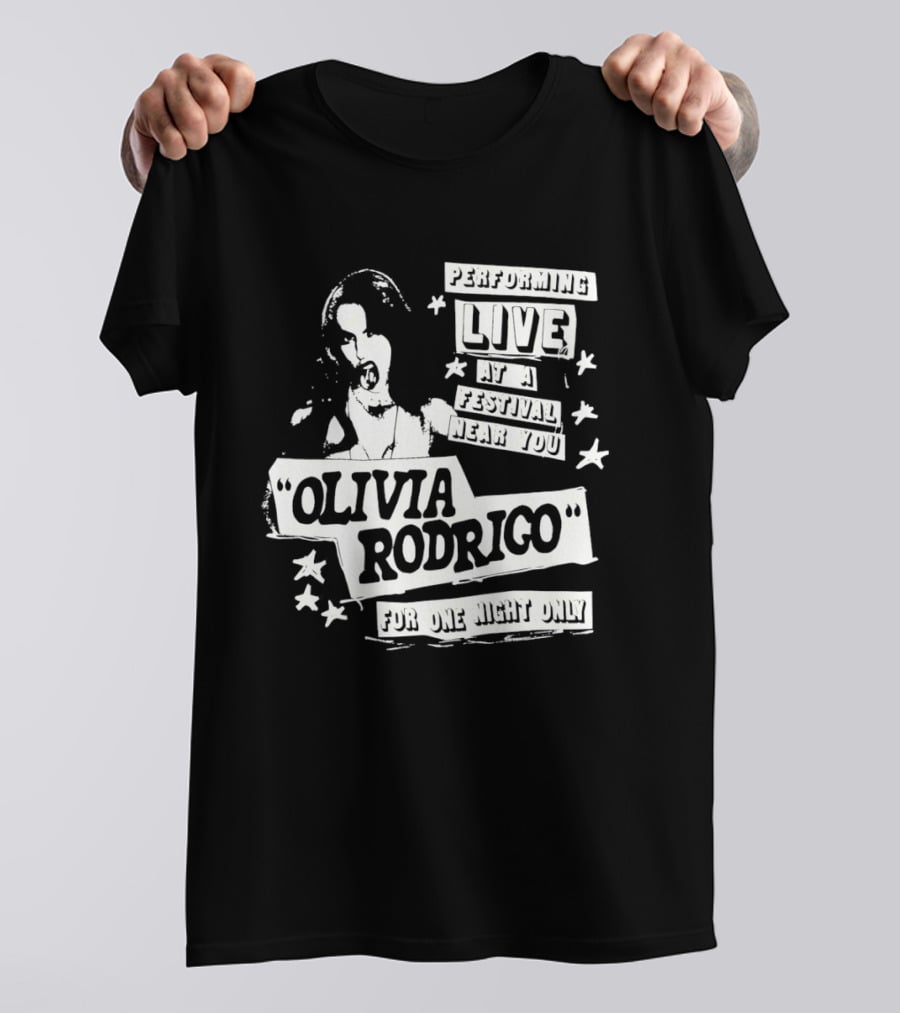 Olivia Rodrigo Live Performance For The Next Day Festival T-Shirt