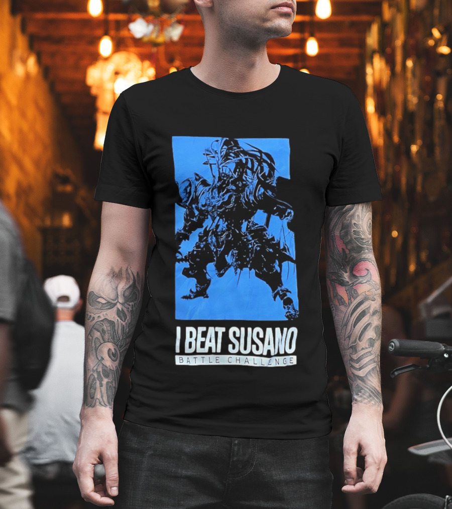 I Beat Susano Battle Challenge Final Fantasy XIV Victory T-Shirt