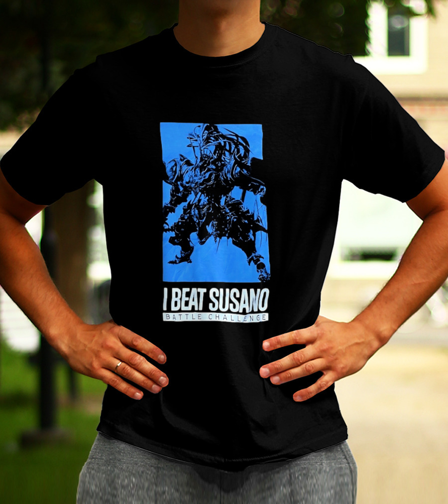 I Beat Susano Battle Challenge Final Fantasy XIV Victory T-Shirt