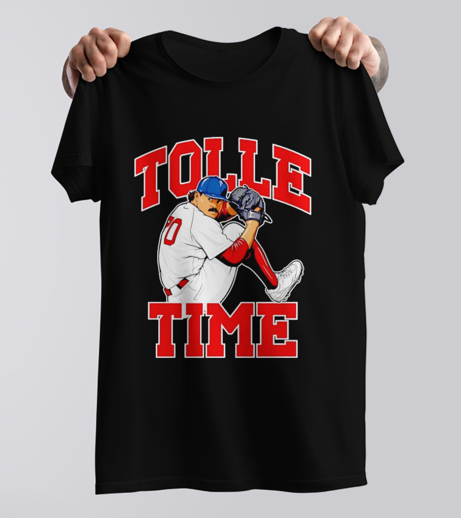 Tolle Time Payton Tolle Boston Red Sox Pitching Baseball T-Shirt