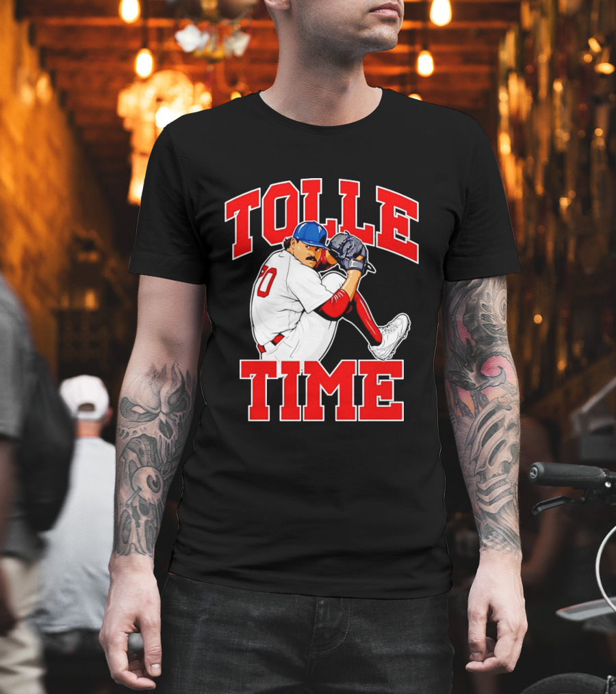 Tolle Time Payton Tolle Boston Red Sox Pitching Baseball T-Shirt