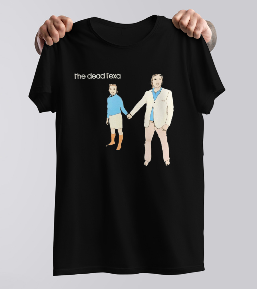 The Dead Texan Holding Hands Kranky Records Vintage Album Cover T-Shirt