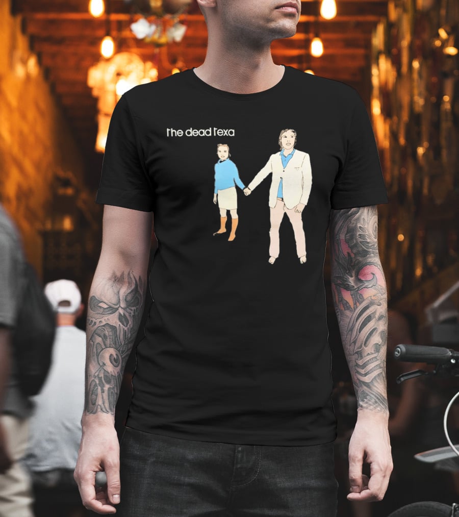 The Dead Texan Holding Hands Kranky Records Vintage Album Cover T-Shirt