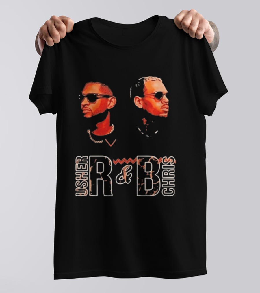 Usher Chris R&B Bootleg Retro Style Sunglasses T-Shirt