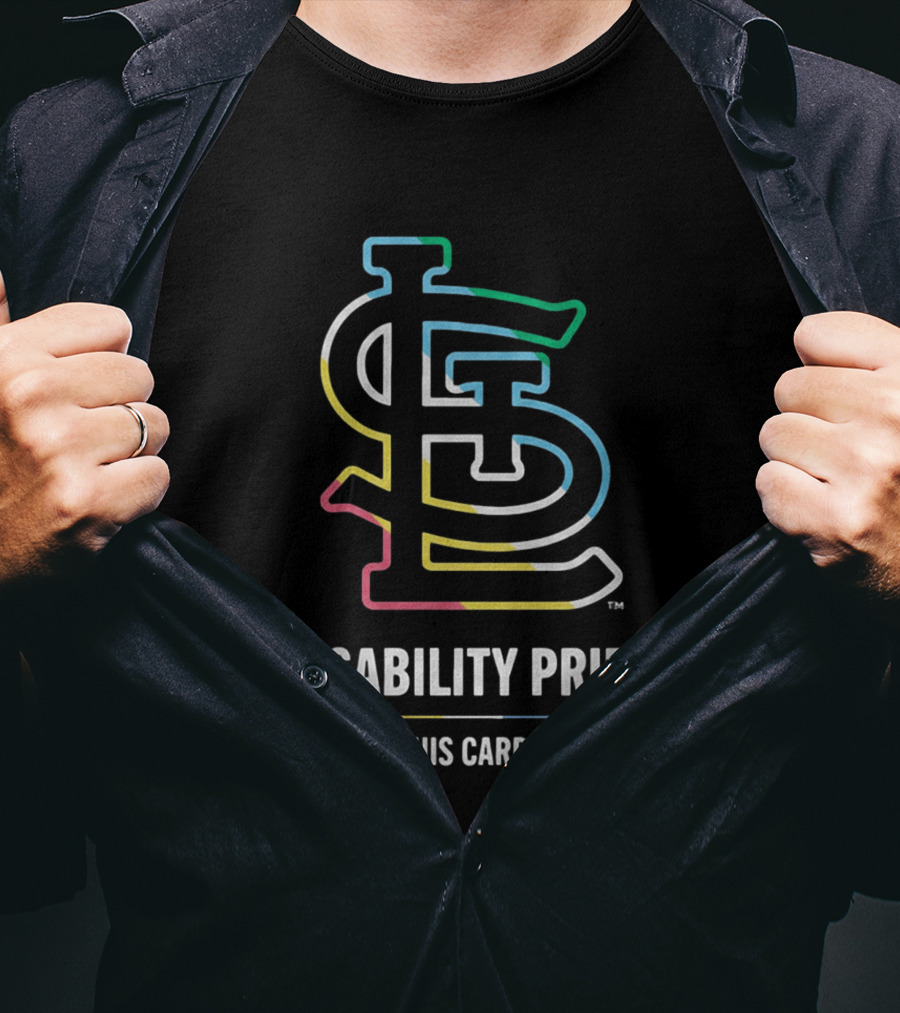 St. Louis Cardinals Disability Pride Night 2026 Giveaway T-Shirt