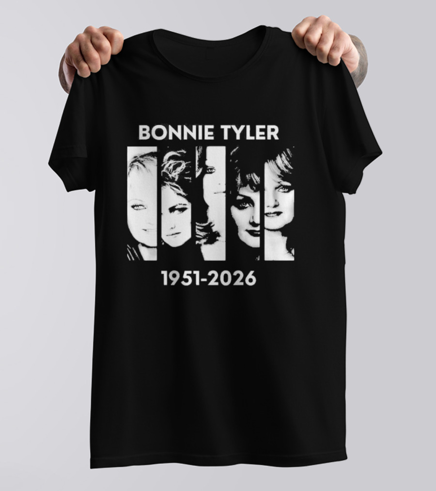 Bonnie Tyler 1951 2026 In Loving Memory T-Shirt