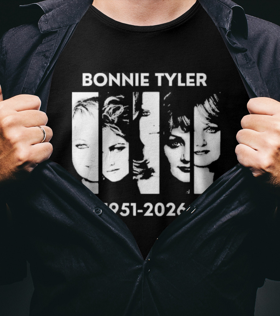 Bonnie Tyler 1951 2026 In Loving Memory T-Shirt