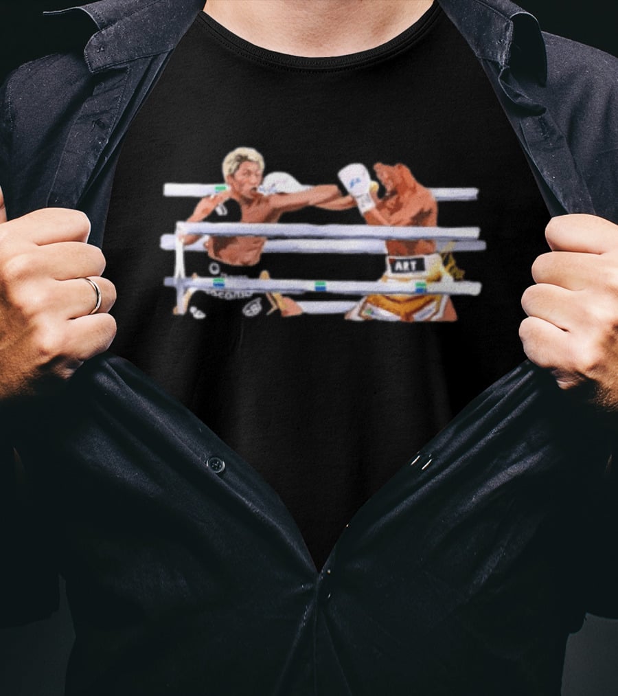 Naoya Inoue Professional Boxer In The Ring With Opponent T-Shirt