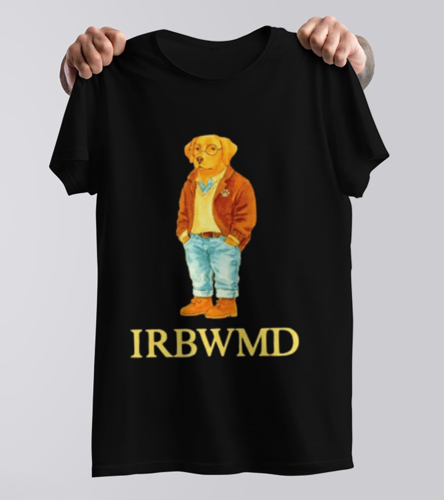 IRBWMD Golden Retriever Reading Companion T-Shirt