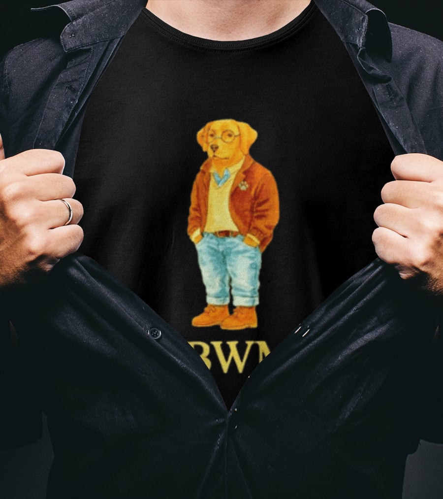 IRBWMD Golden Retriever Reading Companion T-Shirt