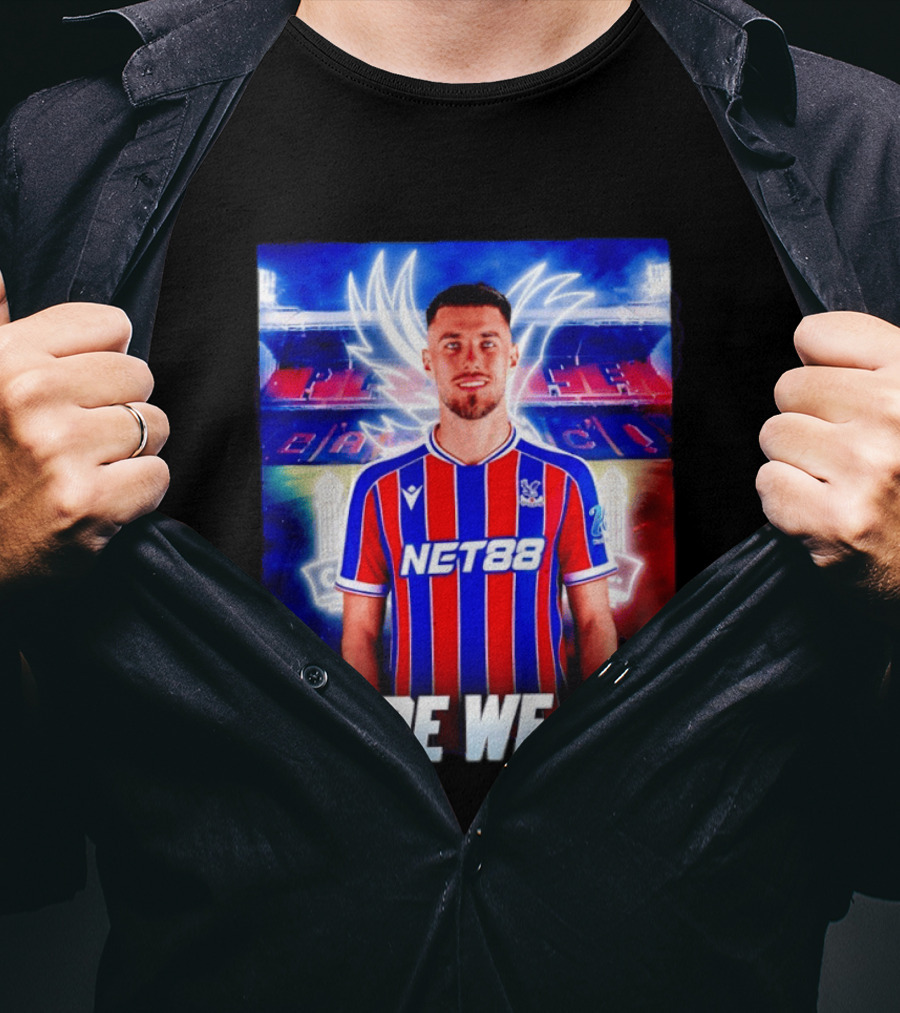 Oscar Mingueza NET88 Crystal Palace Here We Go T-Shirt