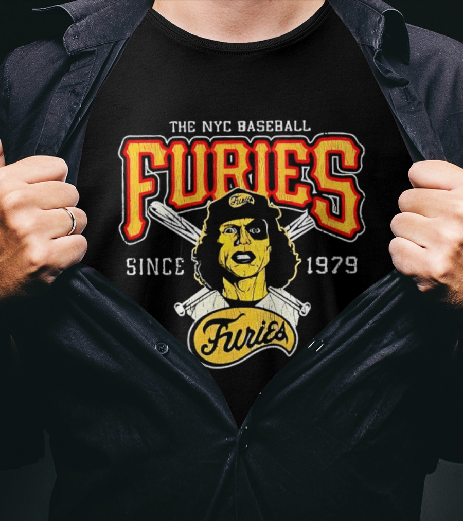 NYC Baseball Furies Iconic 1979 Warriors Movie T-Shirt