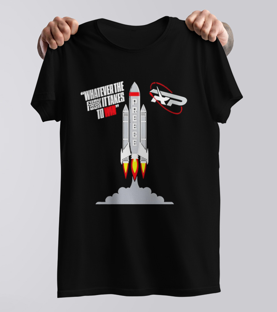 Preece Rocket Whatever It Takes To Win Airplane T-Shirt